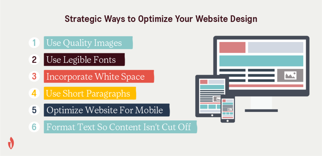 how to optimize web design for better engagement